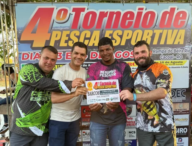 4º Torneio de Pesca Esportiva teve apoio do Deputado Cássio Gois