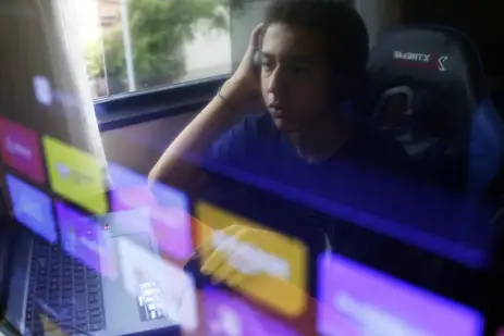 Brasília (DF), 27/01/2025 - Crianças com perfil aberto em redes sociais. Ian Fernandes de Alencar. Foto: Bruno Peres/Agência Brasil