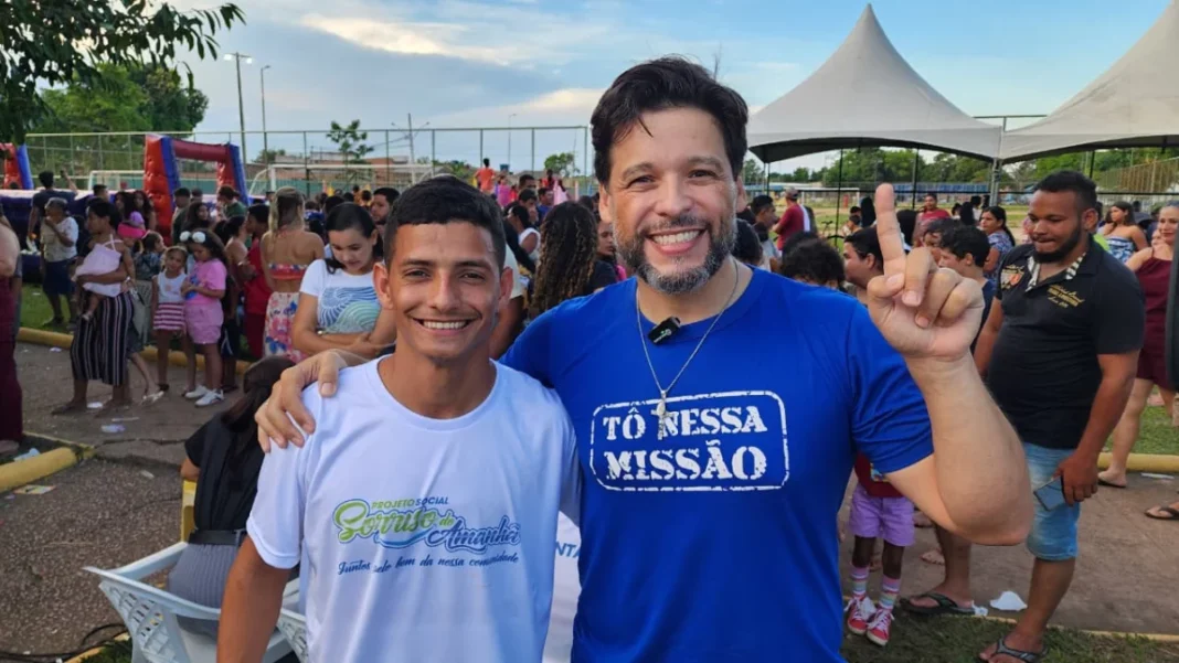 Deputado Delegado Camargo apoia festa do Dia das Crianças em Porto Velho