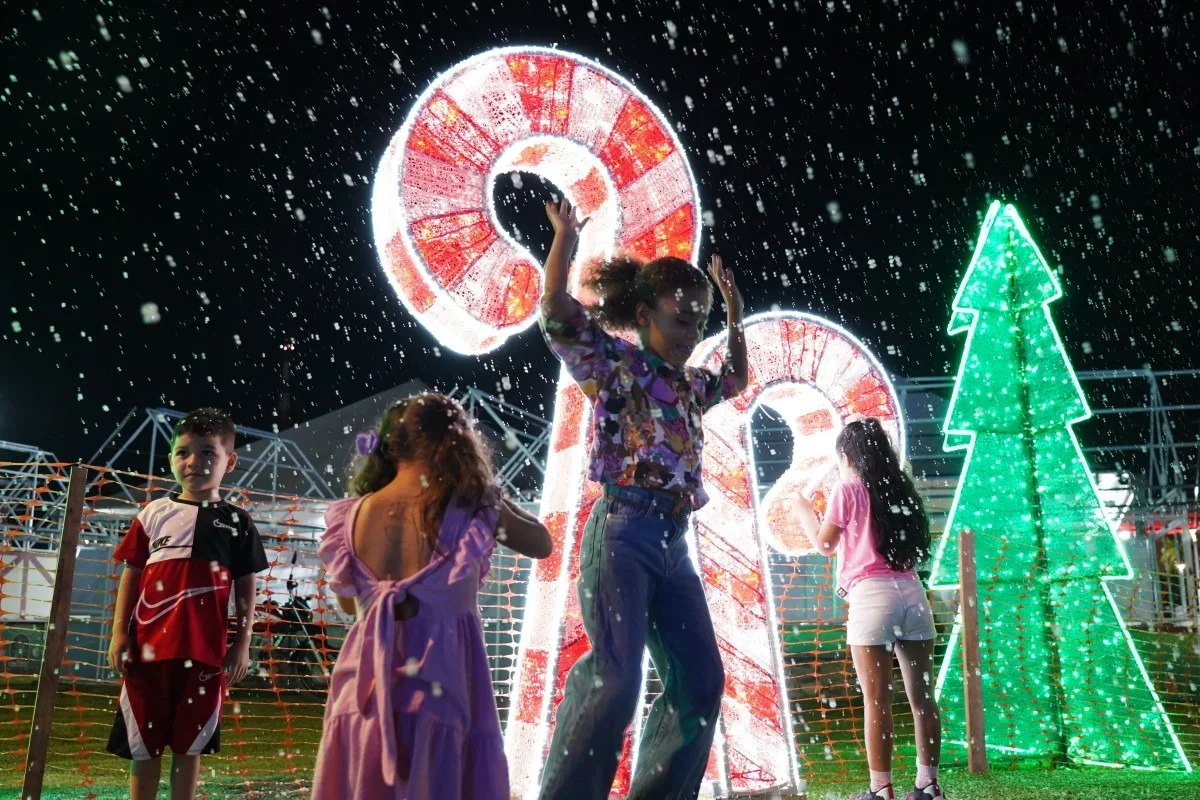 Natal Luz transformou o Parque da Cidade em um espaço de convivência e encantamento