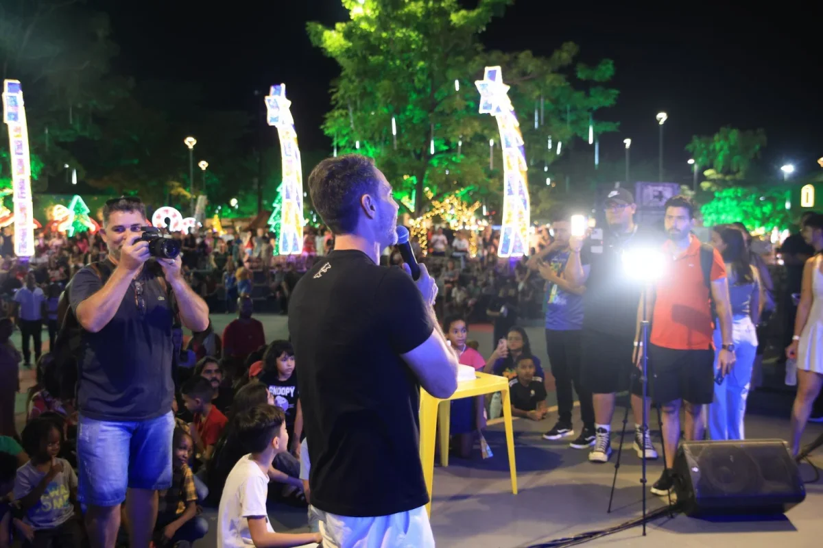 Prefeito Léo Moraes destacou a importância do Natal Porto Velho Luz e comemorou o sucesso do evento