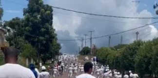 Vazamento de amônia em frigorífico mobiliza equipes e leva trabalhadores a atendimento médico em Cacoal (Vídeo)