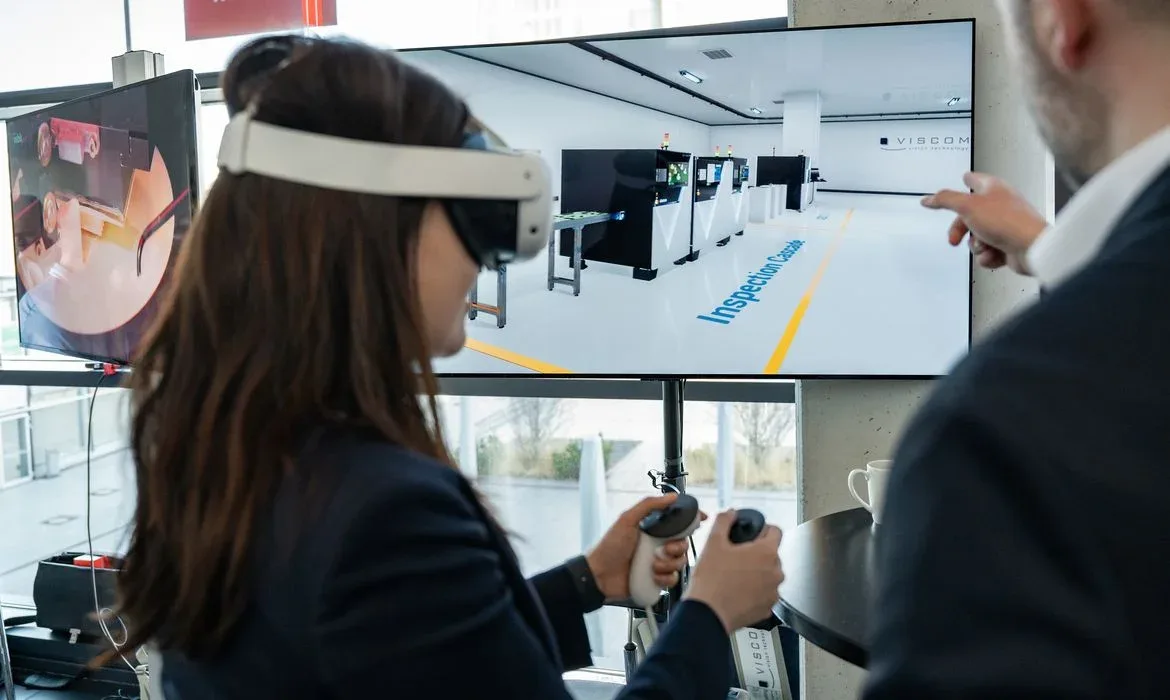 Hannover, 05/03/2026 - A feira de tecnologia Hannover Messe 2026, a maior feira de tecnologia industrial do mundo. Foto: Hannover Messe/Divulgação