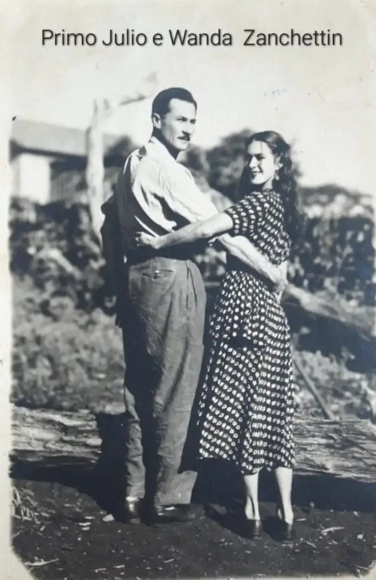 Zanchettin/Arquivo Pessoal 13.03.2026 - Circo dd Tradição Familiar - Casal Primo Julio Zanchettin e Wanda Cabral Zanchettin fundadores do Circo da família . Foto: Zanchettin/Arquivo Pessoal