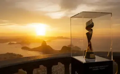 troféu, copa do mundo de futebol feminino, Rio de Janeiro, taça