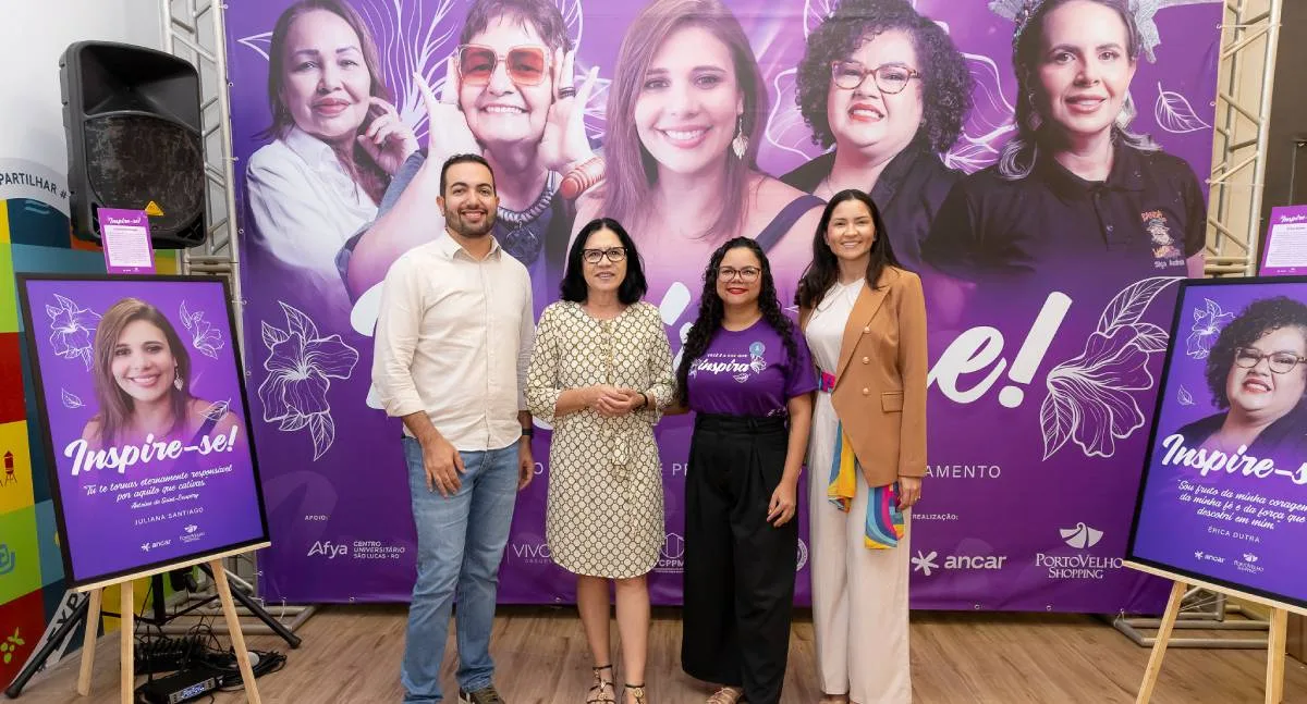 Mulheres do Brasil têm participação na programação do Inspire-se do Porto Velho Shopping