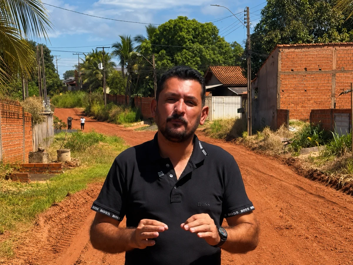 Edimar Kapiche destaca cobrança e acompanhamento desde 2024 por pavimentação no bairro Arco-Íris, vereador comemora anúncio do início das obras