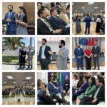 A colagem de nove fotos coloridas mostra atuação da corregedoria no interior do estado